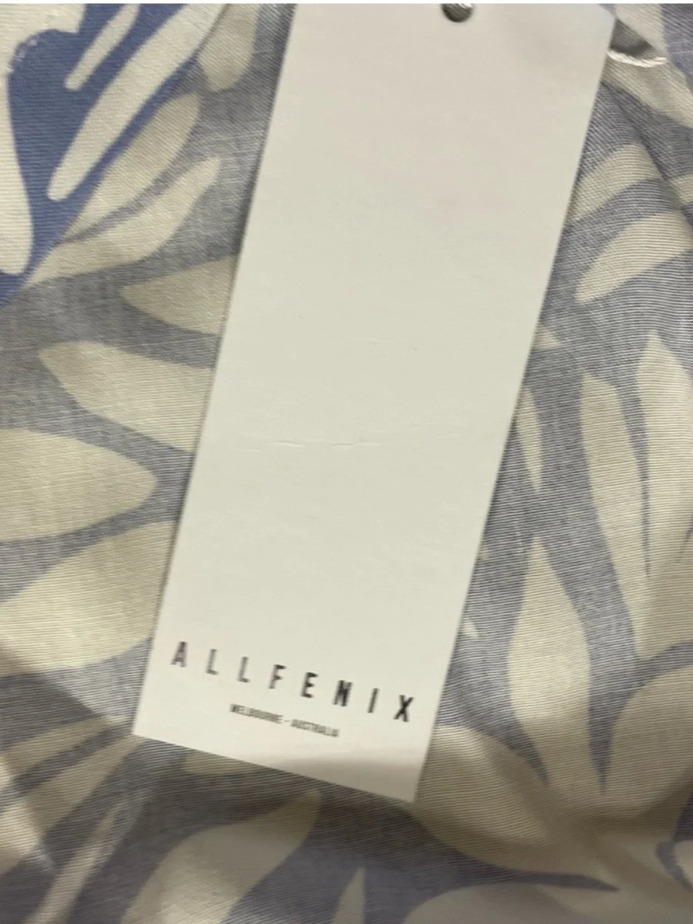 ALLFENIX Botanical Cabana Men's Swim Trunks and Shirt Set NWT